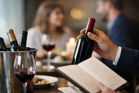 Come scegliere una bottiglia di vino al ristorante