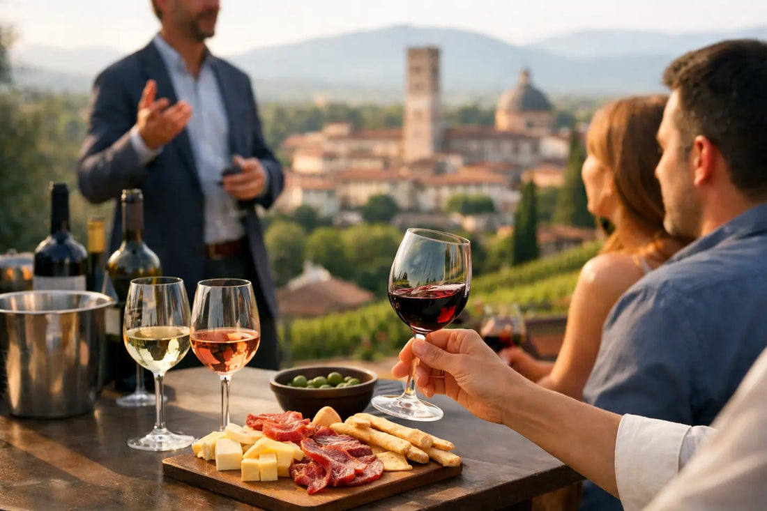 Degustazione vini guidata a Lucca, con calma