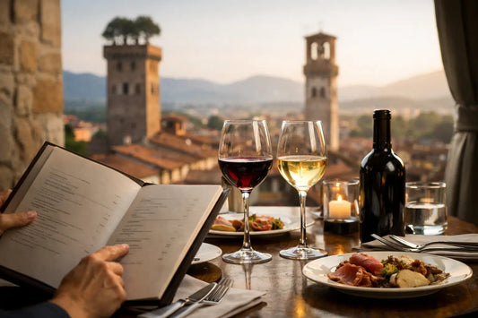 Scegliere un ristorante con carta dei vini a Lucca