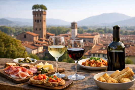 Abbinamento vino e cibo a Lucca, senza formalità