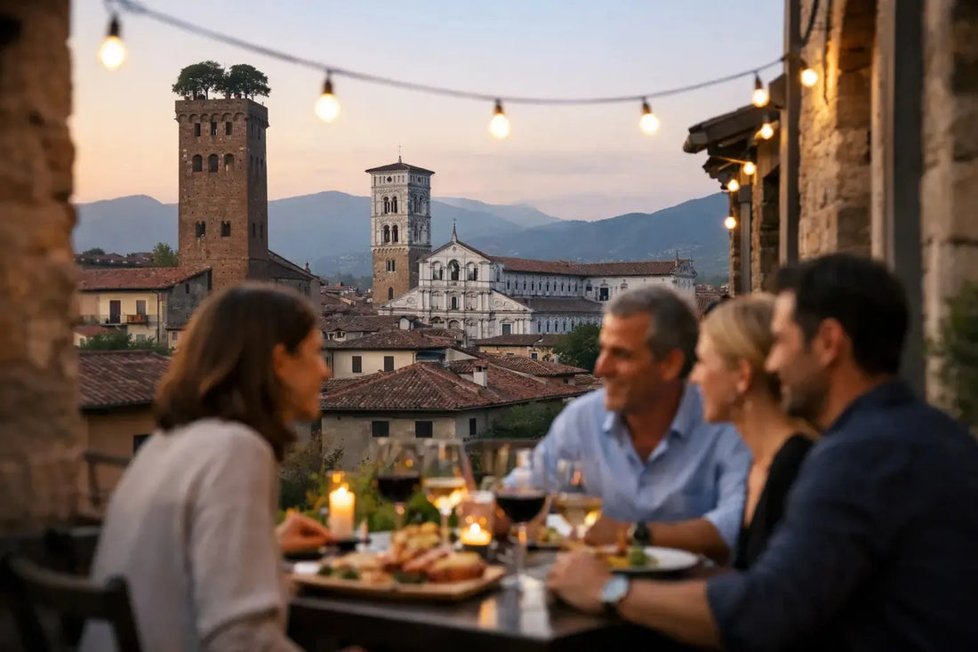 Scegliere un ristorante per piccoli gruppi a Lucca