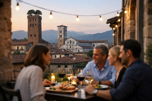 Scegliere un ristorante per piccoli gruppi a Lucca