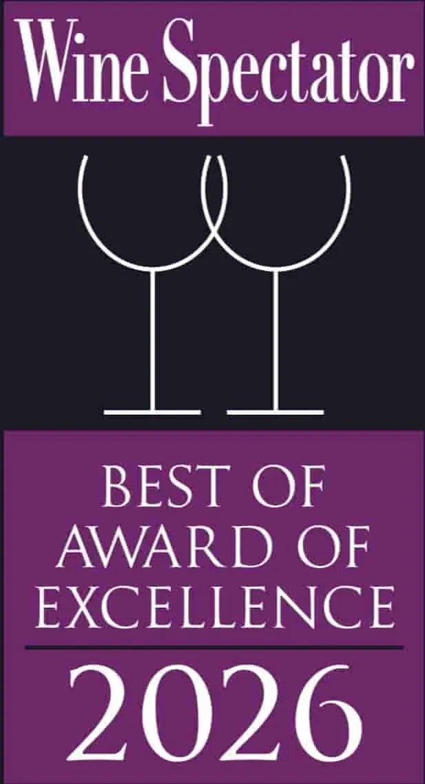 Wine Spectator Best of Award of Excellence 2026