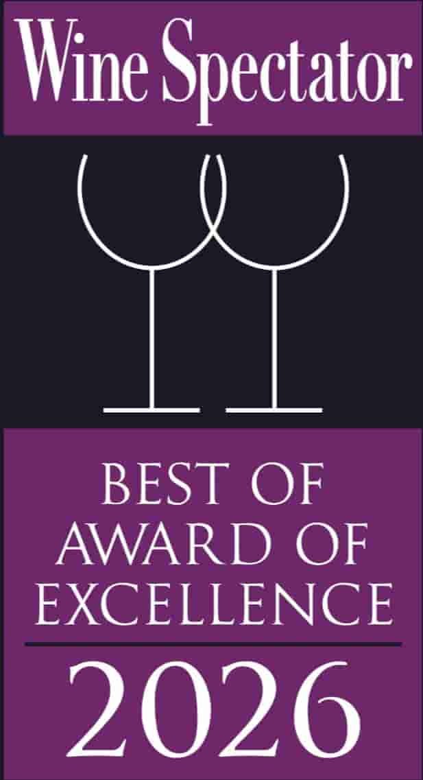 Wine Spectator Best of Award of Excellence 2026